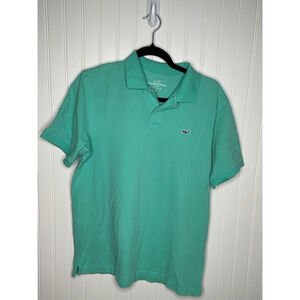 Men's Vineyard Vines Polo Shirt Size S Green